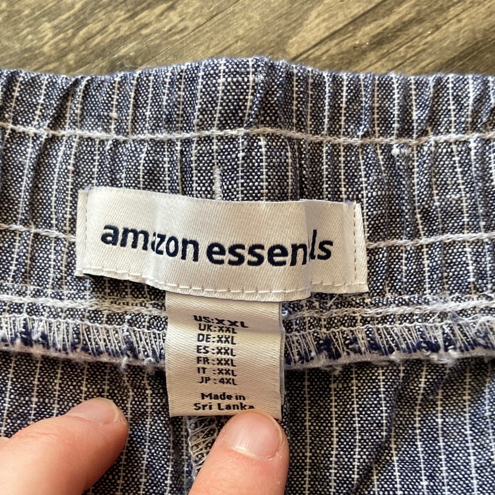 Amazon Essentials Striped Flowy Pants. Size Xxl - image 6